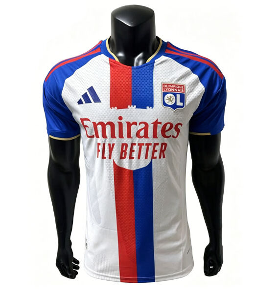 Soccer Jersey Olympique Lyon Home Equipment 2026/2027 (Player Edition)