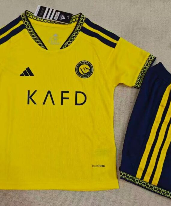 Soccer Jersey Al-Nassr FC Primera Equipment 2026/2027 Kids' Kit
