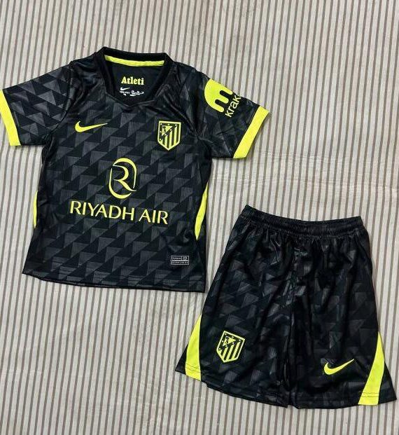 Soccer Jersey Atlético Madrid Away Equipment 2026/2027 Kids' Kit
