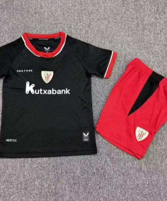 Soccer Jersey Athletic Club Bilbao Away Equipment 2026/2027 Kids' Kit