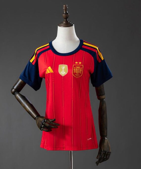 Soccer Jersey SPAIN Home Equipment 2 Estrellas 2026/2027 Women
