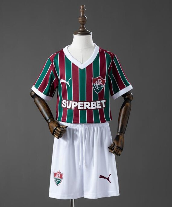 Soccer Jersey Fluminense Home Equipment 2026/2027 Kids' Kit