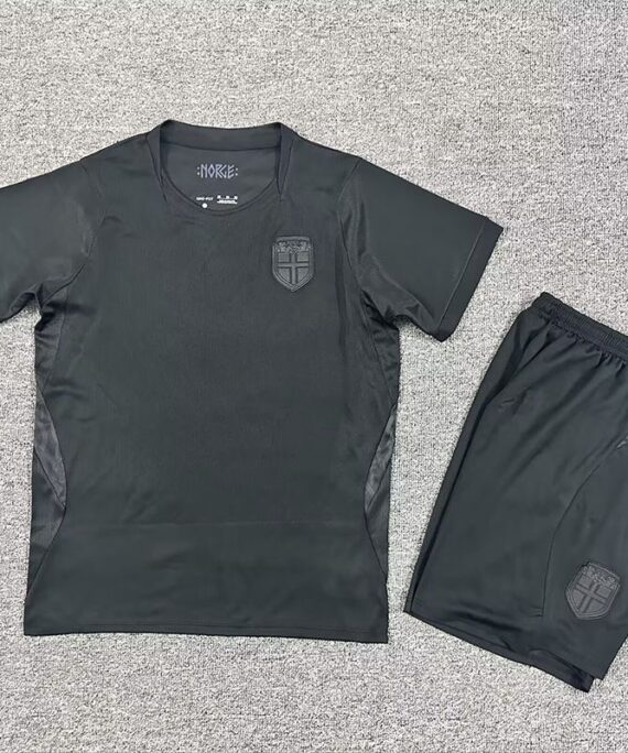 Soccer Jersey Noruega Away Equipment 2026 Kids' Kit