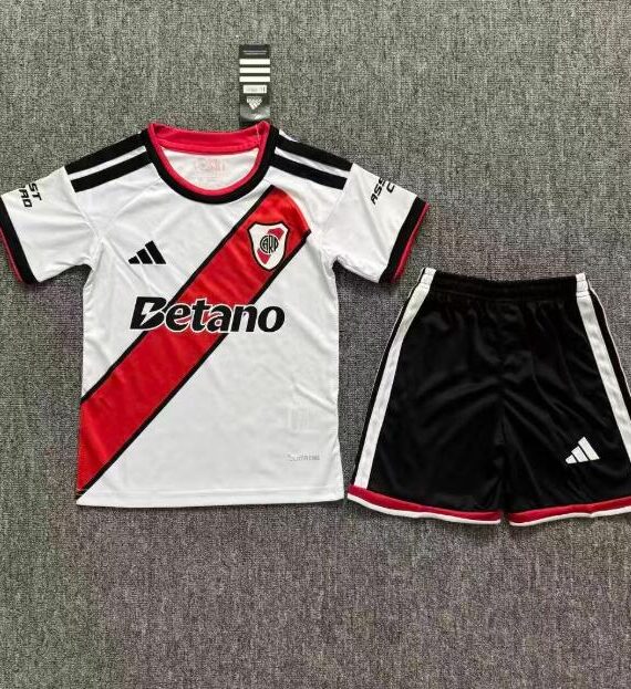 Soccer Jersey River Plate Home Equipment 2026/2027 Kids' Kit