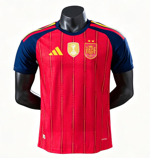 Soccer Jersey SPAIN Home Equipment 2 Estrellas 2026/2027 (Player Edition)