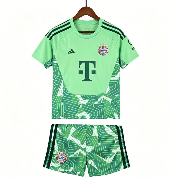 Soccer Jersey Bayern Munich Goalie Home Equipment 2026/2027 Kids' Kit