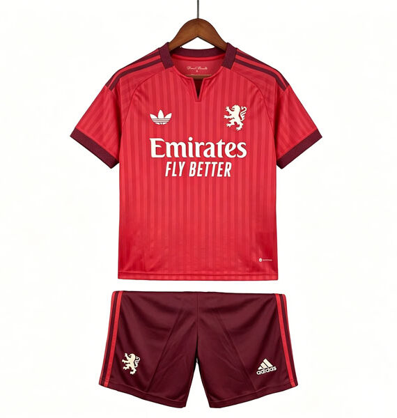 Soccer Jersey Olympique Lyon Away Equipment 2026/2027 Kids' Kit