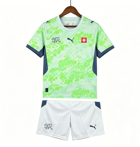 Soccer Jersey Switzerland Away Equipment 2026/2027 Kids' Kit